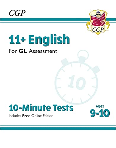 11+ GL 10-Minute Tests: English - Ages 9-10 (with Online Edition) (CGP GL 11+ Ages 9-10) von Coordination Group Publications Ltd (CGP)